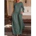 solid color temperament dress HF2208-04-03