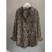 Leopard Pocket Button Long Sleeve Shirt